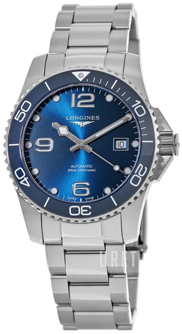 Longines Hydroconquest Blå/Stål Ø41 mm