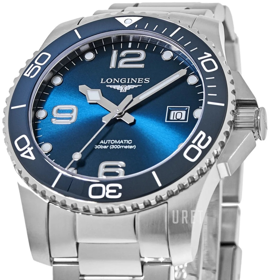 Longines Hydroconquest Blå/Stål Ø41 mm