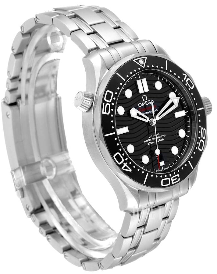 Omega Seamaster Diver 300m Svart/Stål Ø42 mm