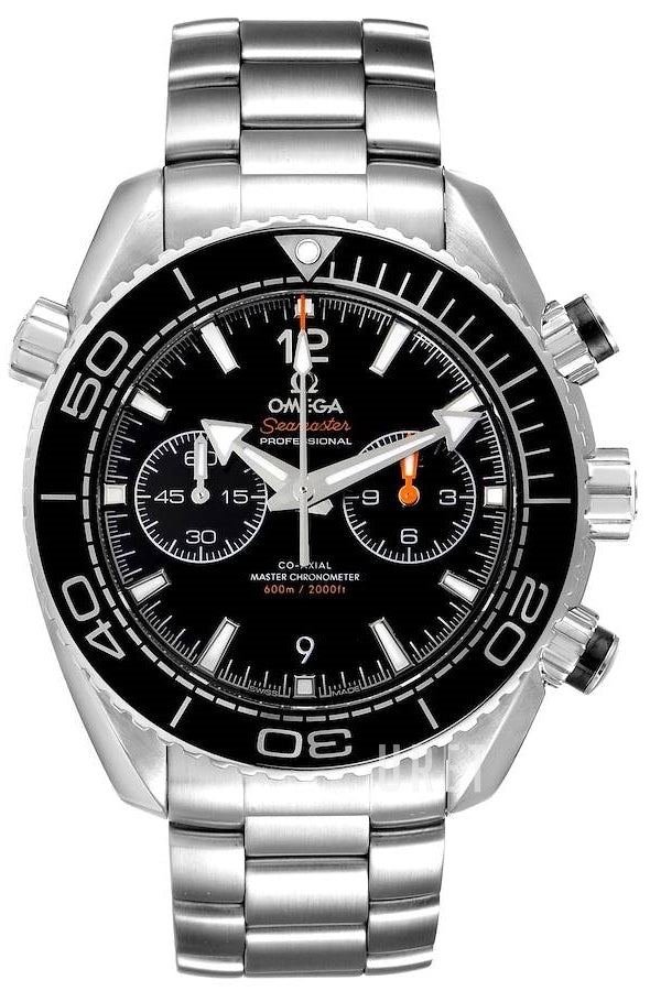 Omega Seamaster Planet Ocean 600M Svart/Stål Ø45.5 mm