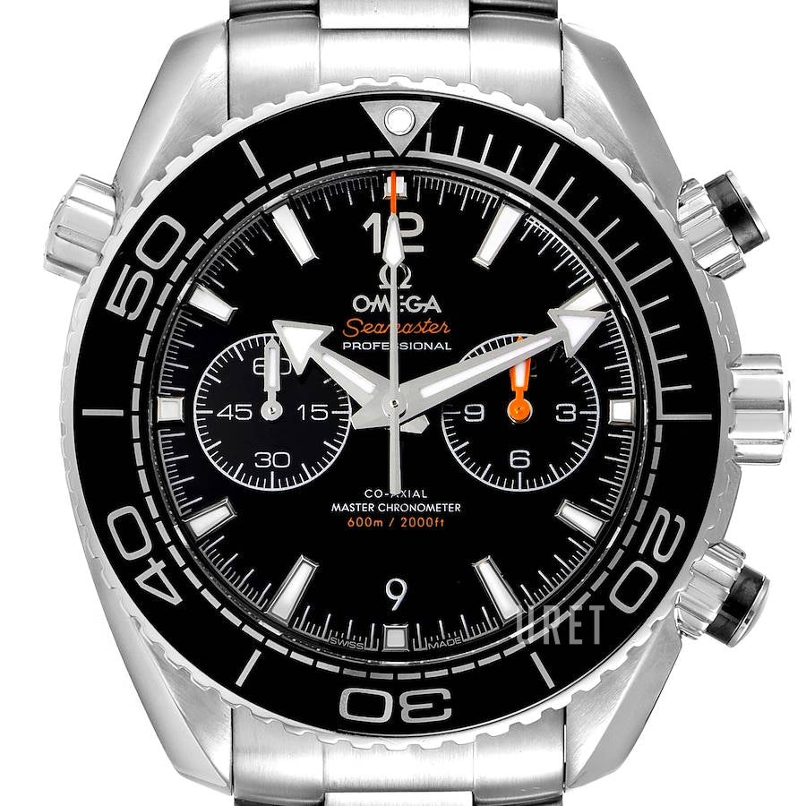 Omega Seamaster Planet Ocean 600M Svart/Stål Ø45.5 mm