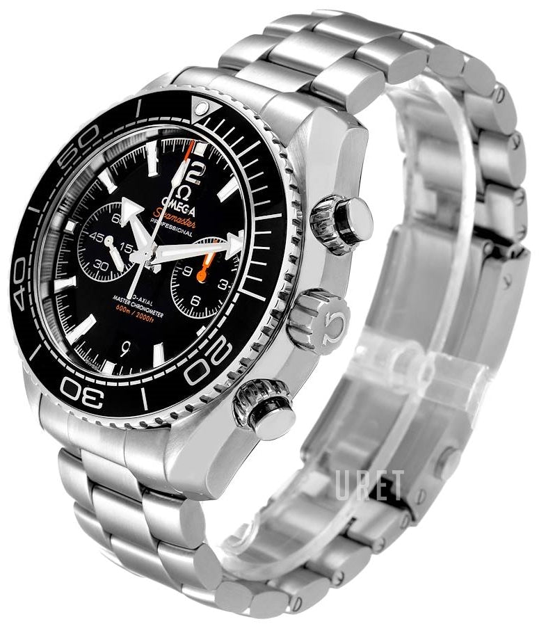 Omega Seamaster Planet Ocean 600M Svart/Stål Ø45.5 mm
