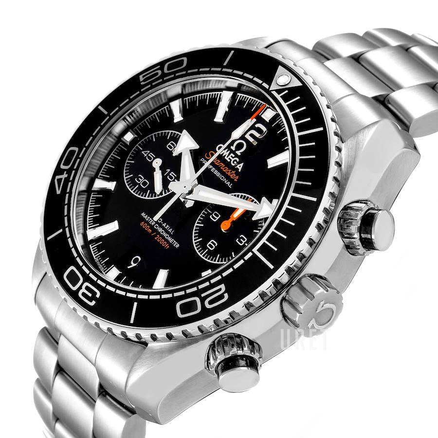 Omega Seamaster Planet Ocean 600M Svart/Stål Ø45.5 mm