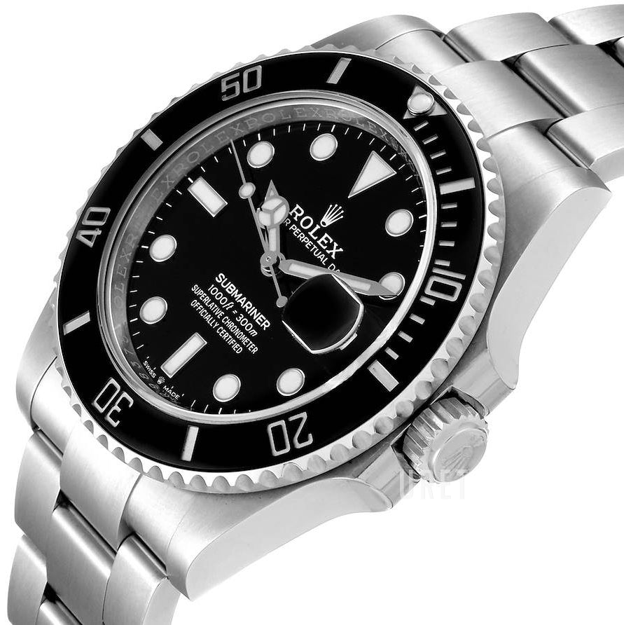 Rolex Submariner Svart/Stål Ø41 mm