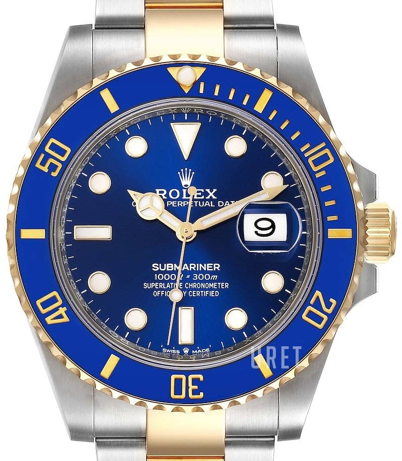 Rolex Submariner Bluesy Blå/Stål Ø41 mm