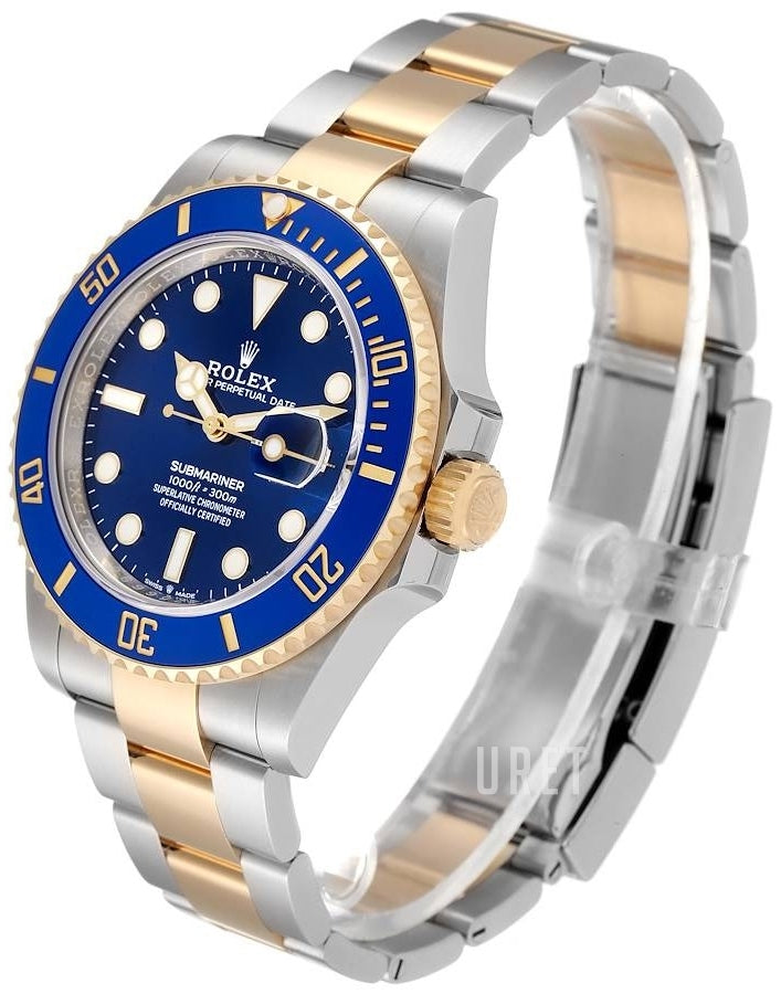 Rolex Submariner Bluesy Blå/Stål Ø41 mm