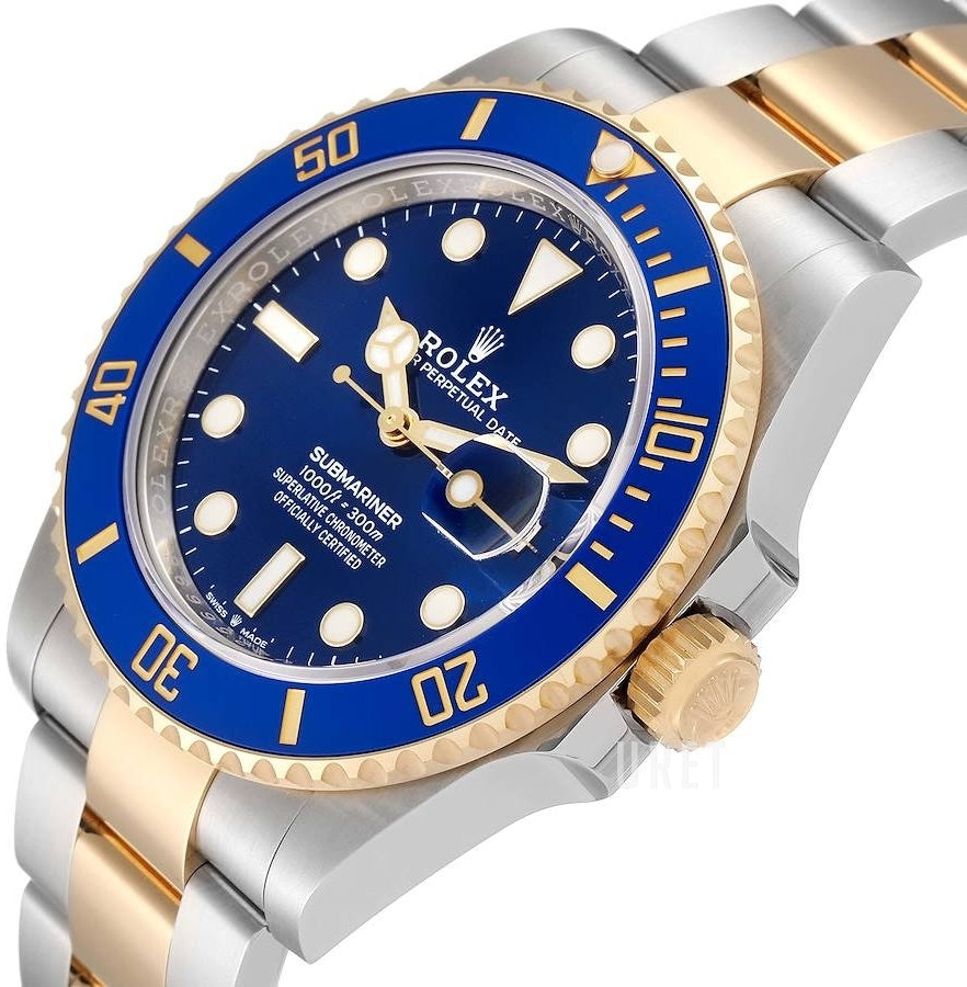 Rolex Submariner Bluesy Blå/Stål Ø41 mm