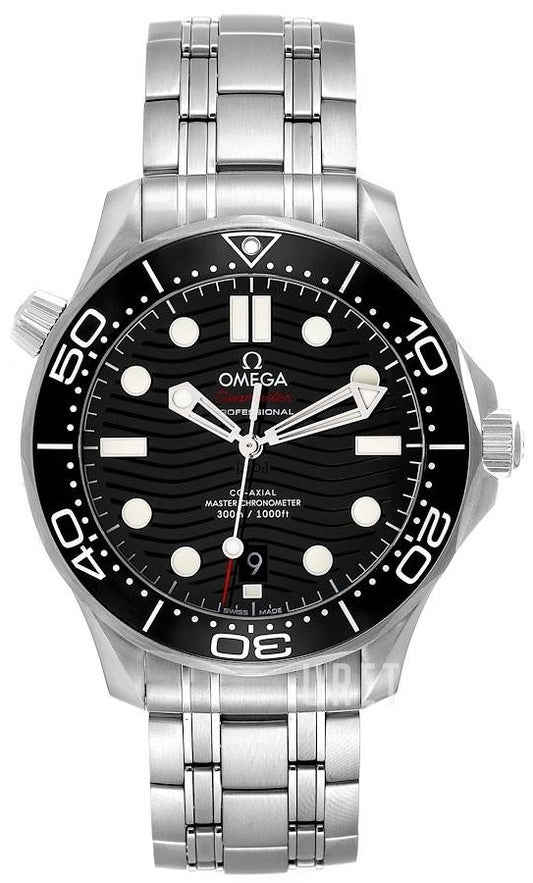 Omega Seamaster Diver 300m Svart/Stål Ø42 mm